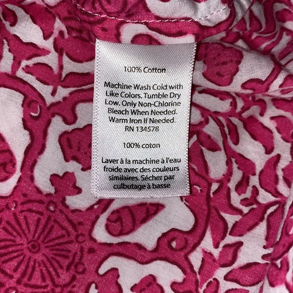 VINEYARD VINES Pink medallion tunic Size Small - Picture 12 of 16